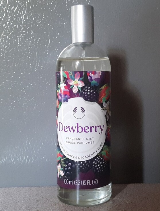 The Body Shop Other - THE BODY SHOP Dewberry Fragrance Mist 100ml Glass Bottle